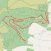 Ballinastoe Wood Loop MTB trail, distance, elevation, map, profile, GPS track