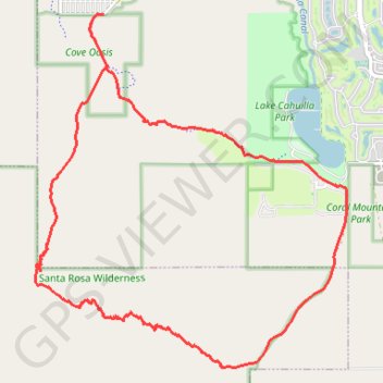 Boo Hoff Trail Loop trail, distance, elevation, map, profile, GPS track