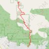 Mount Wilson Trail in Angeles National Forest trail, distance, elevation, map, profile, GPS track