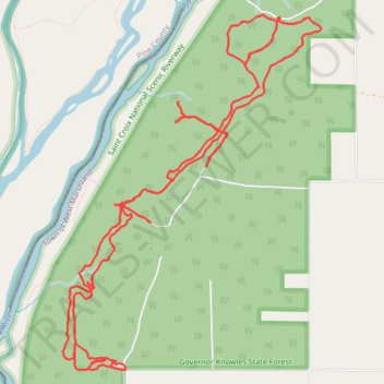 Brandt Pine Trails trail, distance, elevation, map, profile, GPS track