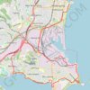 Wollongong Loop trail, distance, elevation, map, profile, GPS track