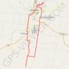 Kingaroy to Goodger Queensland trail, distance, elevation, map, profile, GPS track