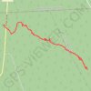 Eddy Lick Trail trail, distance, elevation, map, profile, GPS track