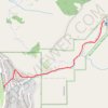 Heughs Canyon Trail to Heughs Creek Falls in Uinta-Wasatch-Cache National Forest trail, distance, elevation, map, profile, GPS track