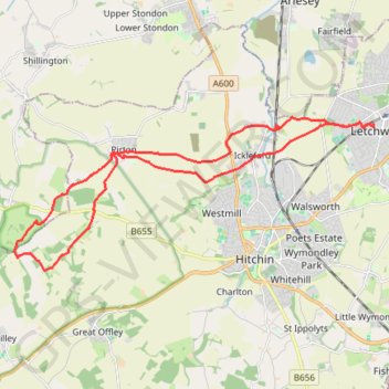 Deacon Hill trail, distance, elevation, map, profile, GPS track