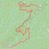 Myrtle Point, Mount LeConte and Cliff Top trail, distance, elevation, map, profile, GPS track