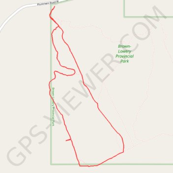 Wild Rose Loop trail, distance, elevation, map, profile, GPS track