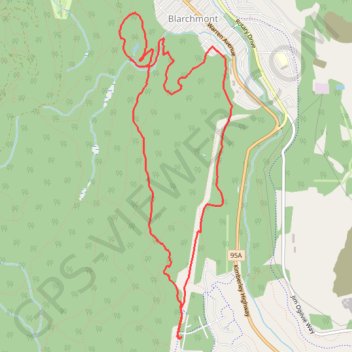 Trails around Kimberley trail, distance, elevation, map, profile, GPS track
