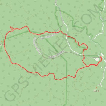 Somerset Lookout trail, distance, elevation, map, profile, GPS track