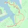 Hike - Pickwick Landing Island Loop Trail trail, distance, elevation, map, profile, GPS track