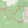 Cougar Mountain Loop trail, distance, elevation, map, profile, GPS track