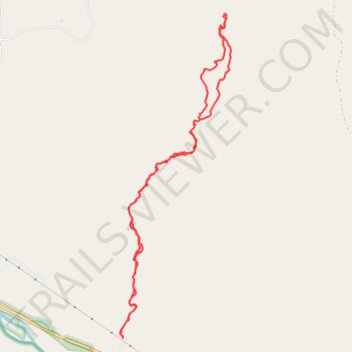 Redwash Canyon hike trail, distance, elevation, map, profile, GPS track