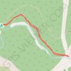 Falls Lake trail, distance, elevation, map, profile, GPS track