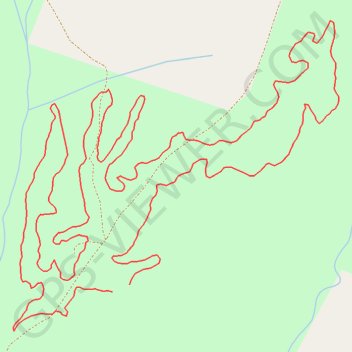 Oak Hill Community Park & Forest Multi-Use Trails trail, distance, elevation, map, profile, GPS track