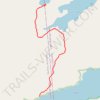Gull Lakes trail, distance, elevation, map, profile, GPS track