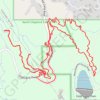 Chutes Jacks ride trail, distance, elevation, map, profile, GPS track