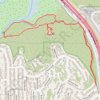 Annie's Canyon Trail via Solana Hills Trail, Rios Avenue Trail and Gemma Parks Loop trail, distance, elevation, map, profile, GPS track