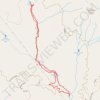 Twin Falls hike trail, distance, elevation, map, profile, GPS track