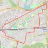 Thamesmead trail, distance, elevation, map, profile, GPS track