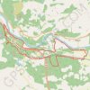 Mountain Bike loop ride around Murthly, Perthshire Scotland trail, distance, elevation, map, profile, GPS track