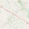 Moosomin - Virden trail, distance, elevation, map, profile, GPS track