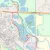 Poudre River Trail trail, distance, elevation, map, profile, GPS track