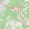 La Voie des Erables trail, distance, elevation, map, profile, GPS track