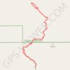 Borrego Springs - Rockhouse Canyon trail, distance, elevation, map, profile, GPS track