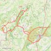 Longmynd Hike 50 miles trail, distance, elevation, map, profile, GPS track