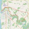 Morris Tract Provincial Nature Reserve - Maitland River trail, distance, elevation, map, profile, GPS track