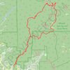 Mount Jacinto Loop trail, distance, elevation, map, profile, GPS track