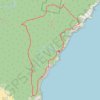 Royal National Park trail, distance, elevation, map, profile, GPS track