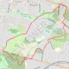 Shooters Hill trail, distance, elevation, map, profile, GPS track