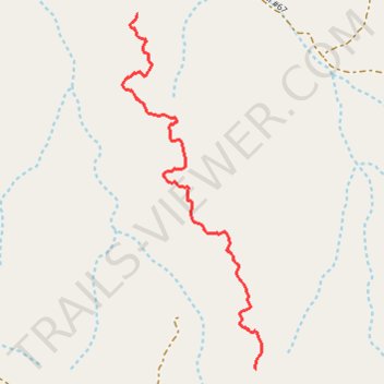 Jelly Bean #25 trail, distance, elevation, map, profile, GPS track