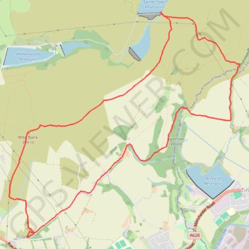 Wild Bank trail, distance, elevation, map, profile, GPS track