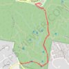 Mount Coot-tha Lookout Trail trail, distance, elevation, map, profile, GPS track