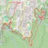 Katoomba Hike: Prince Henry cliff + amphitheatre trail, distance, elevation, map, profile, GPS track