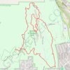 Garden of the Gods Park Loop trail, distance, elevation, map, profile, GPS track