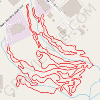 Thomson Trails trail, distance, elevation, map, profile, GPS track