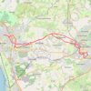 Irvine, Scotland to Kilmarnock and back trail, distance, elevation, map, profile, GPS track