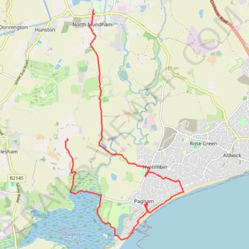 2026-05-24 MUNDHAM PAGHAM WALK trail, distance, elevation, map, profile, GPS track
