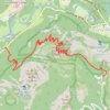 Glacier Point via Four Mile Trail in Yosemite National Park trail, distance, elevation, map, profile, GPS track