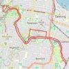 Barwon River trail, distance, elevation, map, profile, GPS track