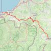 Day 1 - Hendaye to St. Jean Pied de Port trail, distance, elevation, map, profile, GPS track