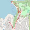 Diamond Harbour short circular track trail, distance, elevation, map, profile, GPS track