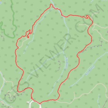 Gray's Arch Loop via Rush Ridge Trail, Rough Trail and Gray's Arch Trail trail, distance, elevation, map, profile, GPS track
