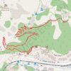 1.5 Mile Resthouse (Grand Canyon) trail, distance, elevation, map, profile, GPS track