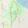 Mount Douglas Loop trail, distance, elevation, map, profile, GPS track