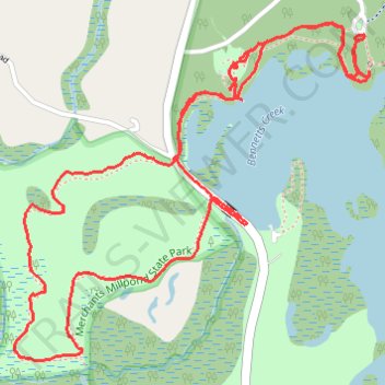 Lassiter Trail and Bennetts Creek Loop Trail trail, distance, elevation, map, profile, GPS track