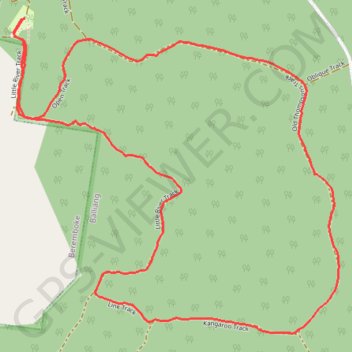 Boar Gully, Brisbane Ranges trail, distance, elevation, map, profile, GPS track